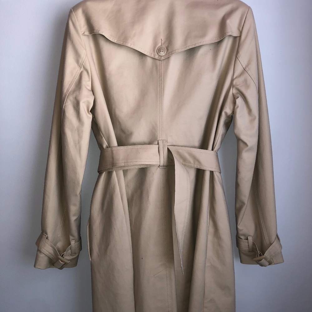 Tommy Hilfiger Womens Large Trench Coat